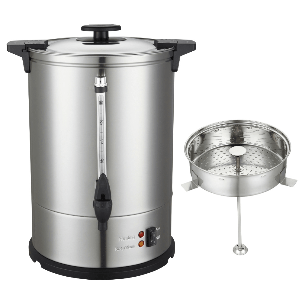 Coffee Percolator -S/S - 15L -295*295*490mm - Whisk Hospitality - 622268