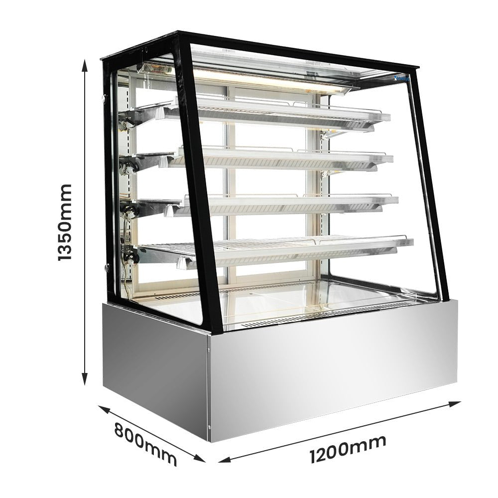 Bonvue Deluxe Heated Display Cabinet - H-SLP840C - Whisk Hospitality - H-SLP840C
