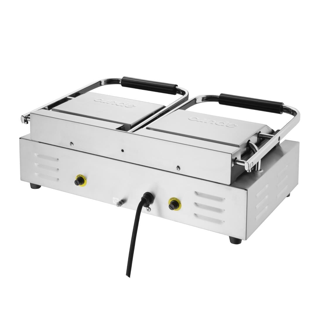 Apuro Bistro Contact Grill - Double (Ribbed/Ribbed) CU604 - A - Whisk Hospitality - CU604-A
