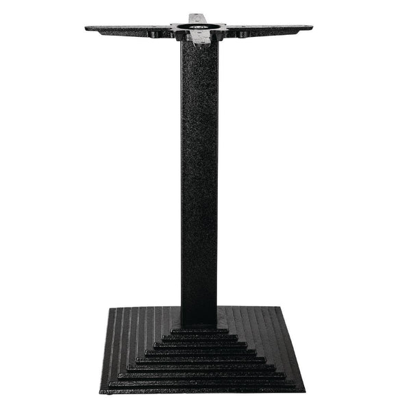Bolero Cast Iron Step Square Table Base CE153 - Whisk Hospitality - CE153