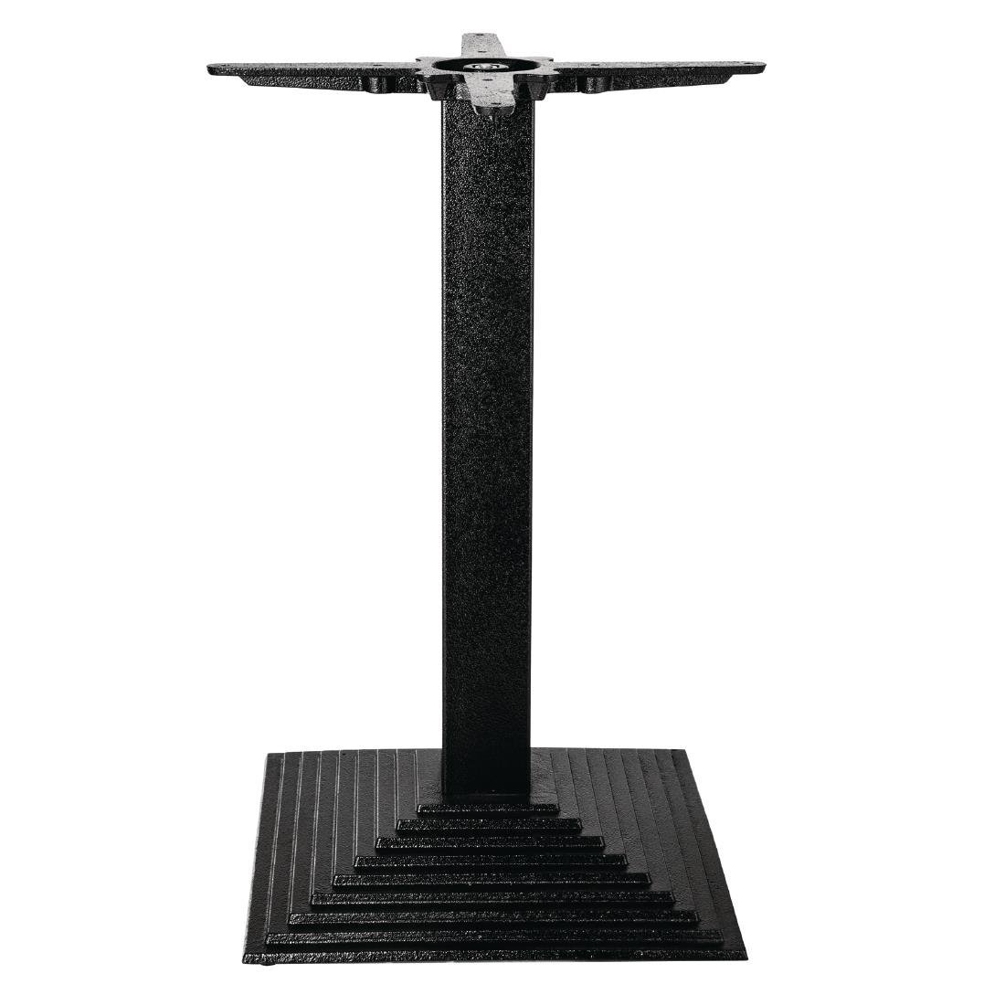 Bolero Cast Iron Step Square Table Base CE153 - Whisk Hospitality - CE153