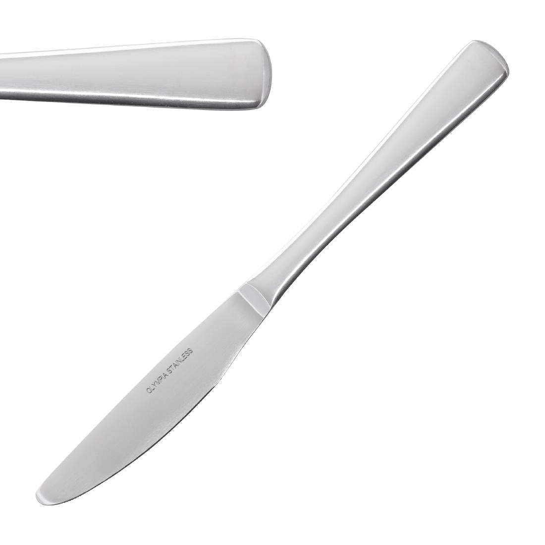 Olympia Clifton Table Knife St/St (Box 12) C442 - Whisk Hospitality - C442