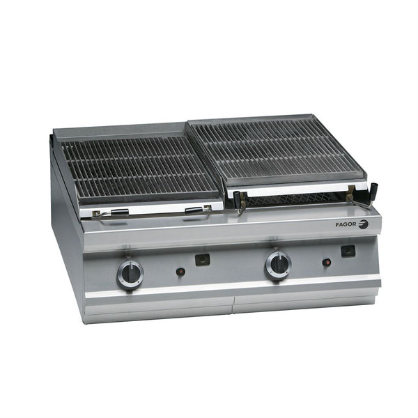 Fagor 900 series natural gas 2 grid grill BG9-10 - Whisk Hospitality - BG9-10
