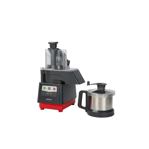 DITO SAMA PREP4YOU Combination Cutter/Slicer 1 Speed 2.6L Stainless Steel Bowl - P4U - PS201S - Whisk Hospitality - P4U-PS201S