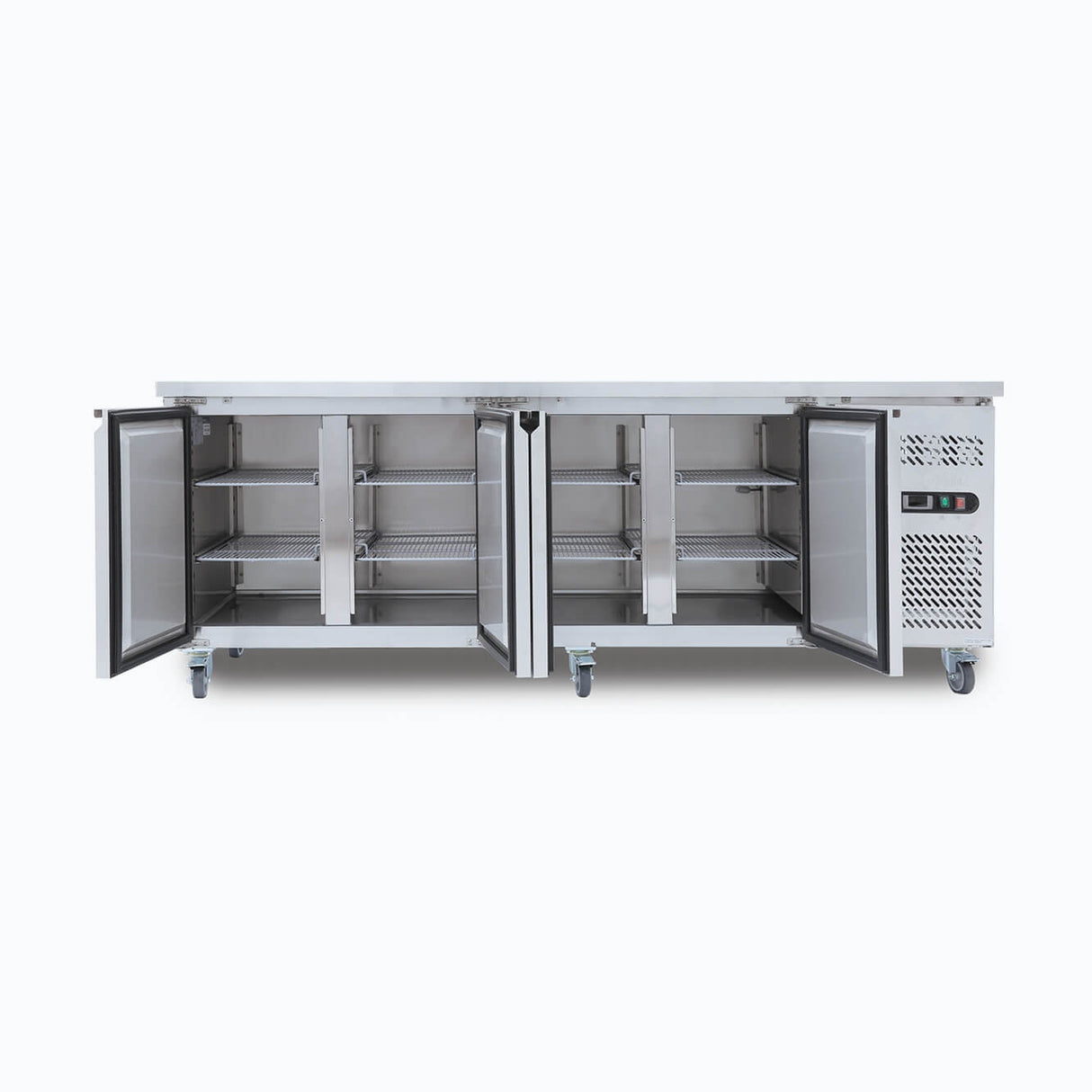 Bromic Under Bench Fridge - 553L - 4 Doors - Stainless Steel - Whisk Hospitality - UBC2230SD-NR