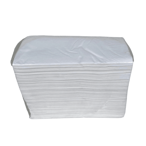 PakMax 2 Ply 125 Sheets 1/8 Fold White Napkin FWN218-400-125 - Whisk Hospitality - FWN218-400-125