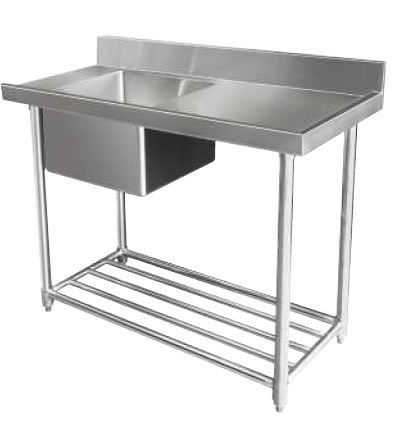Mixrite STAINLESS STEEL DISHWASHER SINGLE INLET SINK 1 WSS16120R - Whisk Hospitality - WSS16120R