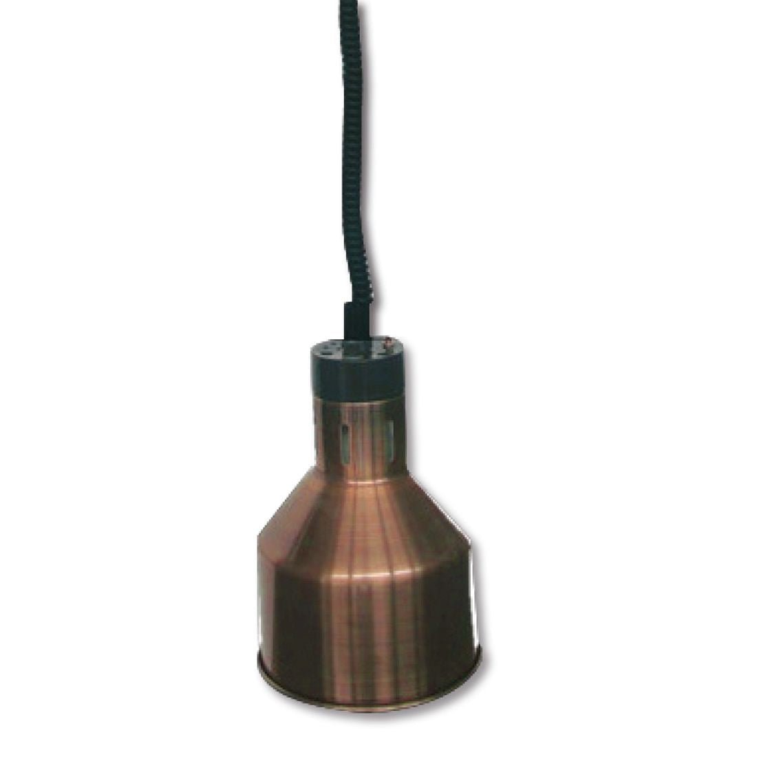 Pull down heat lamp Antique Copper HYWAL04 - Whisk Hospitality - HYWAL04