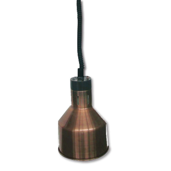 Pull down heat lamp Antique Copper HYWAL04 - Whisk Hospitality - HYWAL04