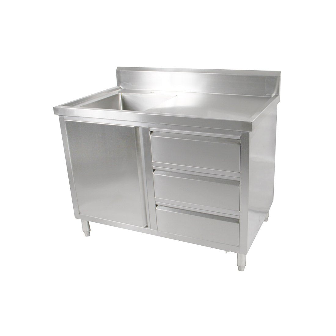 SC - 6 - 1200L - H Cabinet with Left Sink - Whisk Hospitality - SC-6-1200L-H
