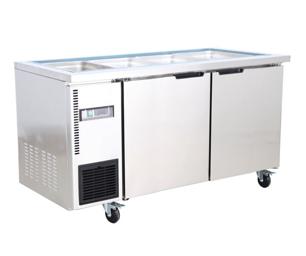 Thermaster 12x1/3 GN Pan Ventilated Refrigerated Saladette TL1500TN-12P - Whisk Hospitality - TL1500TN-12P