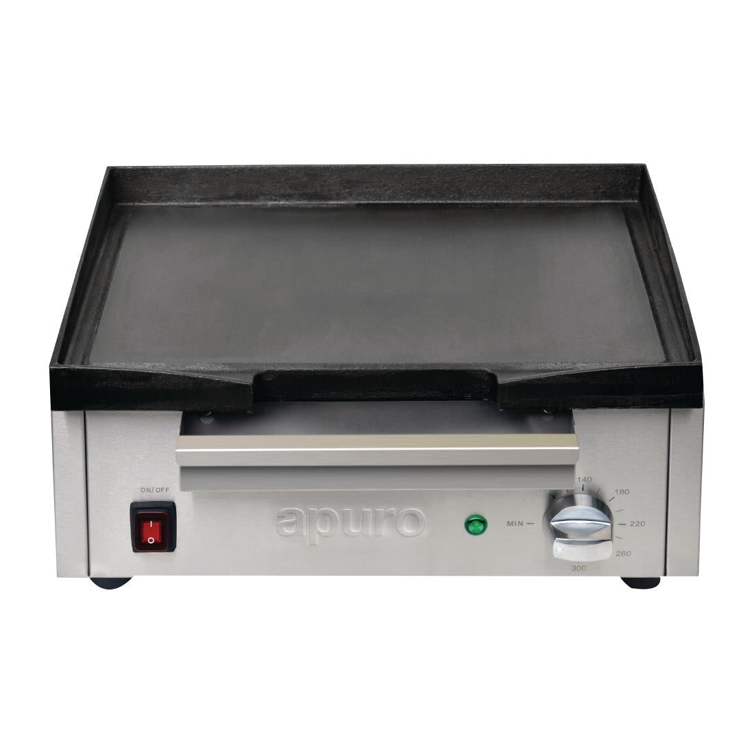 Apuro Counter Top Electric Griddle - 385x280mm DC900 - A - Whisk Hospitality - DC900-A