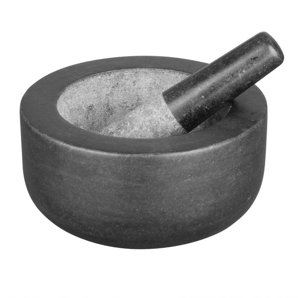 Vogue Pestle & Mortar Granite - 200mm 8" GG016 - Whisk Hospitality - GG016