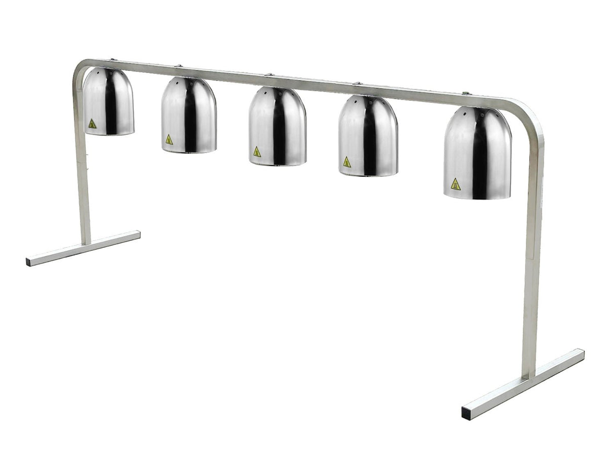 Anvil Quintuple Benchtop Heat Lamp HLB0005 - Whisk Hospitality - HLB0005