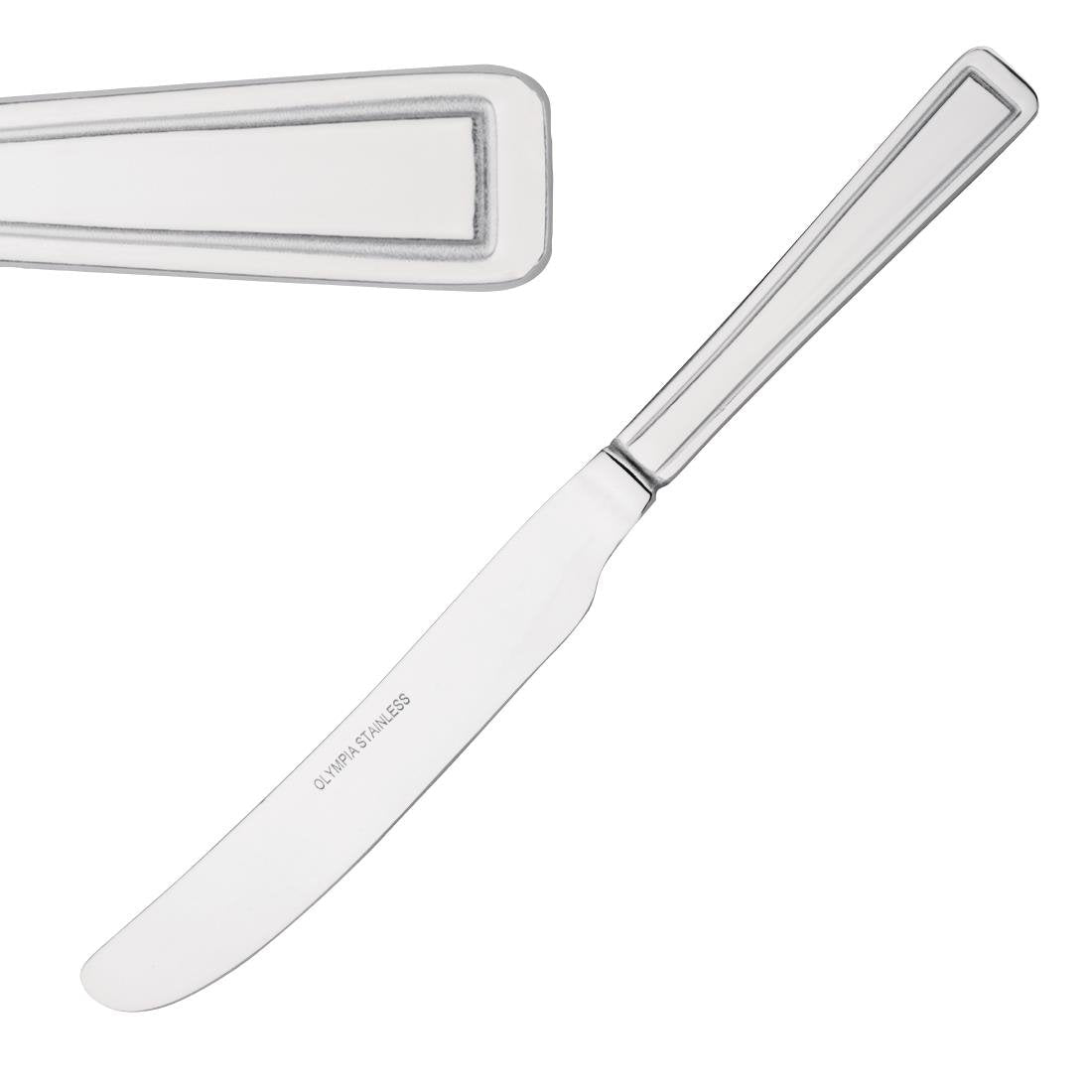 Olympia Harley Table Knife St/St (Box 12) D690 - Whisk Hospitality - D690