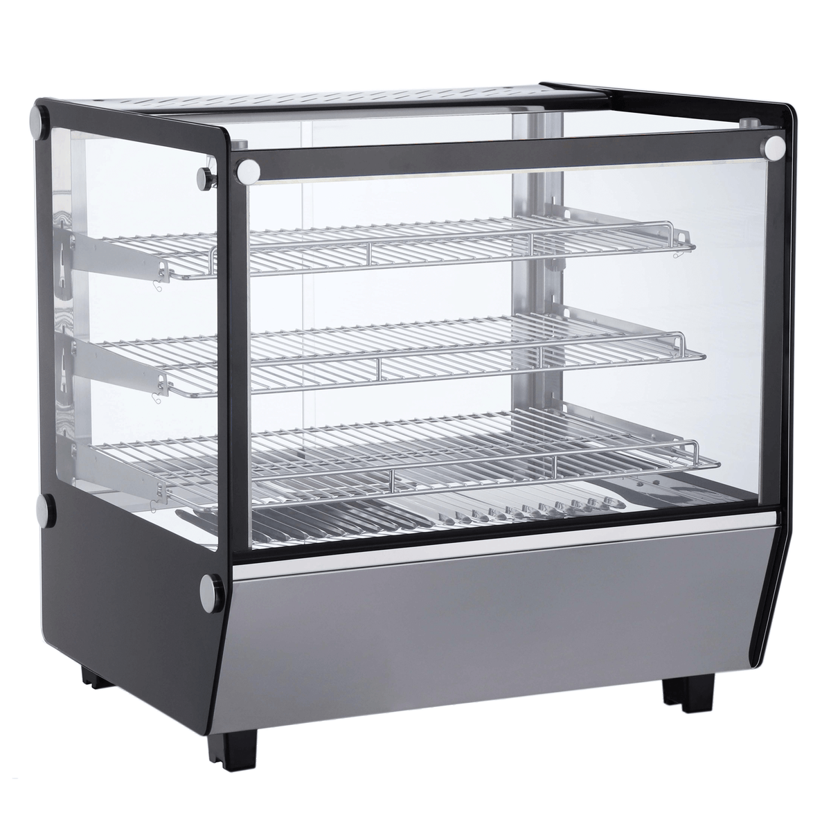 Verona 70H 120L Counter Top Heated Display - Stainless Steel - Whisk Hospitality - 70H-SS