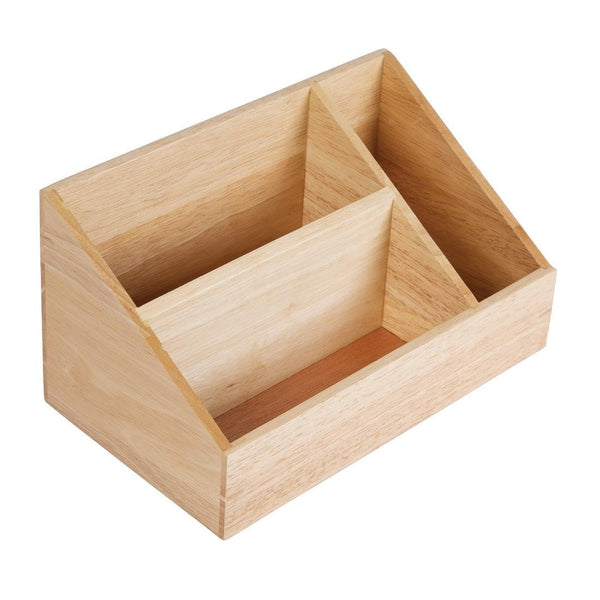 Olympia Wooden Tea Station - 150x160x285mm 6x6 1/4x11 1/4" GL090 - Whisk Hospitality - GL090