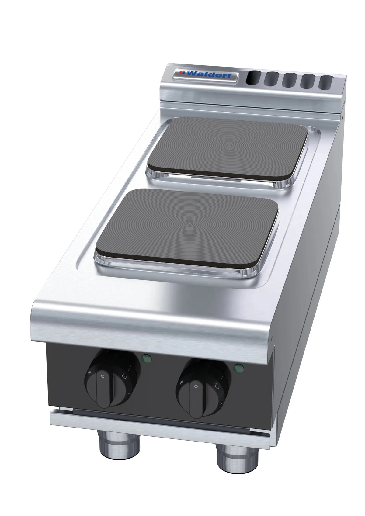 Waldorf Bold Rnlb8200Se B 300Mm Electric Cooktop Sealed Hobs Low Back Version Bench Model - Whisk Hospitality - RNLB8200SE-B