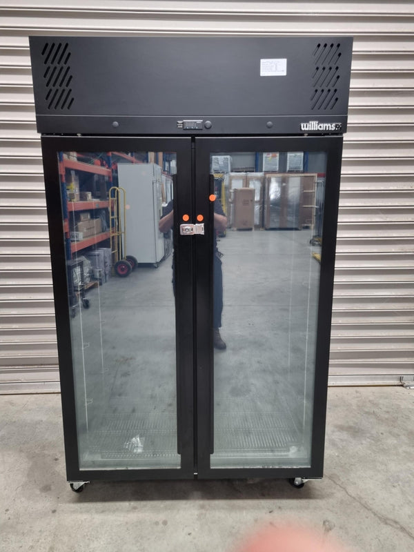 Williams HP2GB Two Glass Door Upright Fridge - Whisk Hospitality - 3PA-8767-DHT-HP2GB