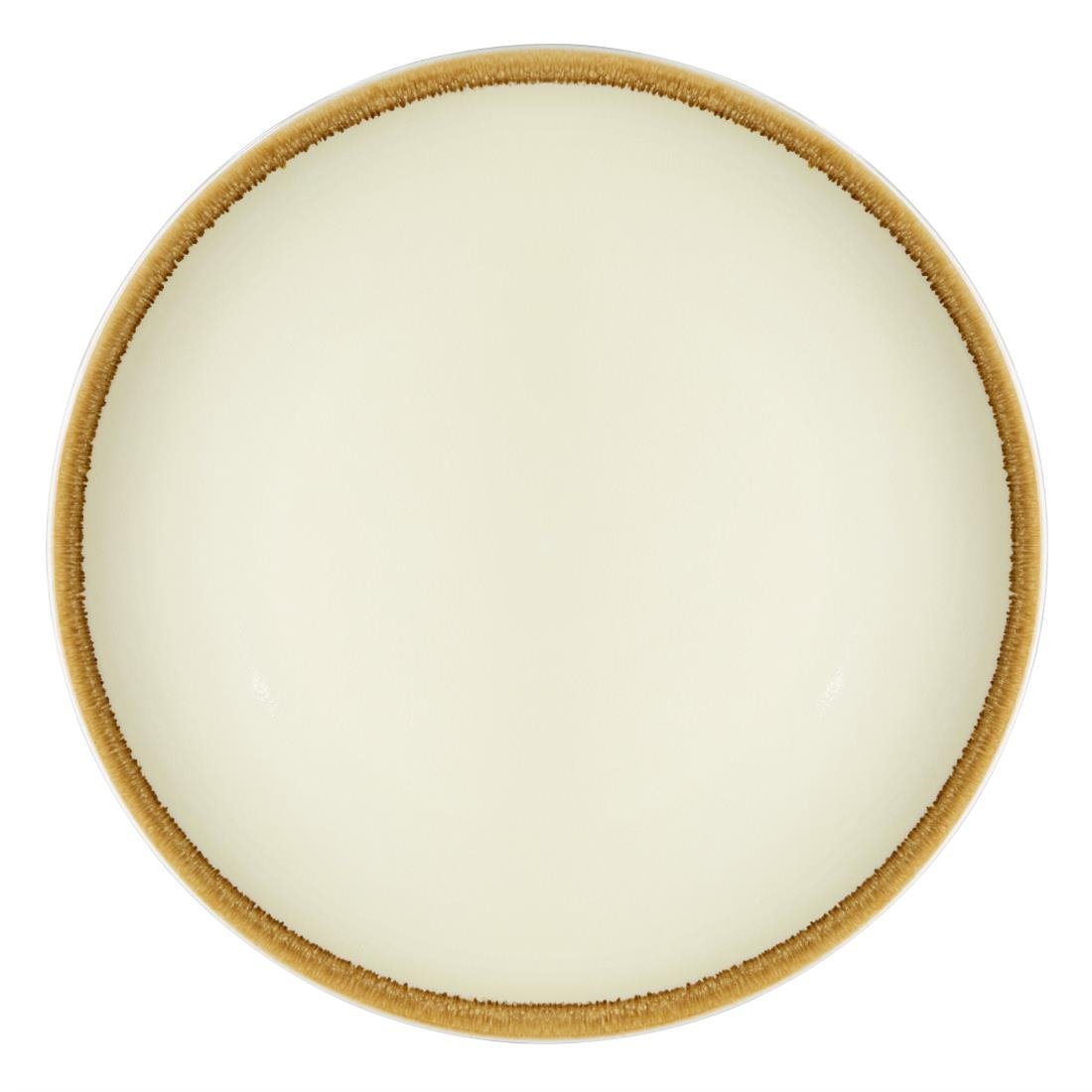 Olympia Kiln Sandstone Coupe Plate - 228mm 9" (Box 6) SA284 - Whisk Hospitality - SA284