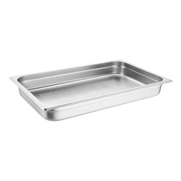 Vogue Heavy Duty St/St Perforated - GN 1/1 65mm CU518 - Whisk Hospitality - CU518