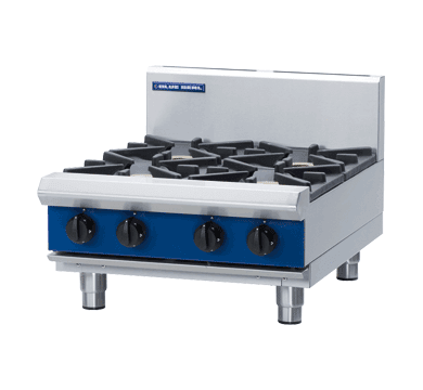 Blue Seal Evolution Series G514C B 600Mm Gas Cooktop Bench Model - Whisk Hospitality - G514C-B