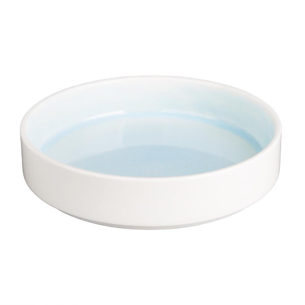 Olympia Fondant Bowl Aqua - 215mm 8 1/2" (Box 4) CU174 - Whisk Hospitality - CU174