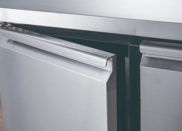 FED-X Two Door Standard Saladette On Castors - XPZ2600TN - Whisk Hospitality - XPZ2600TN