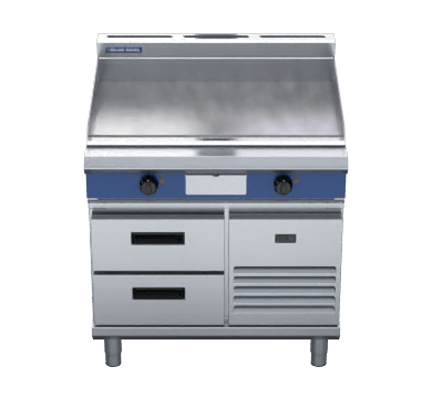 Blue Seal Evolution Series Ep516 Rb 900Mm Electric Griddle Refrigerated Base - Whisk Hospitality - EP516-RB
