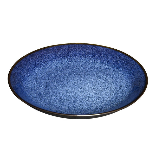 Olympia Luna Midnight Blue Coupe Plate - 205mm (Box 4) DZ779 - Whisk Hospitality - DZ779