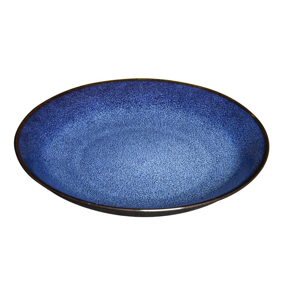Olympia Luna Midnight Blue Coupe Plate - 205mm (Box 4) DZ779 - Whisk Hospitality - DZ779