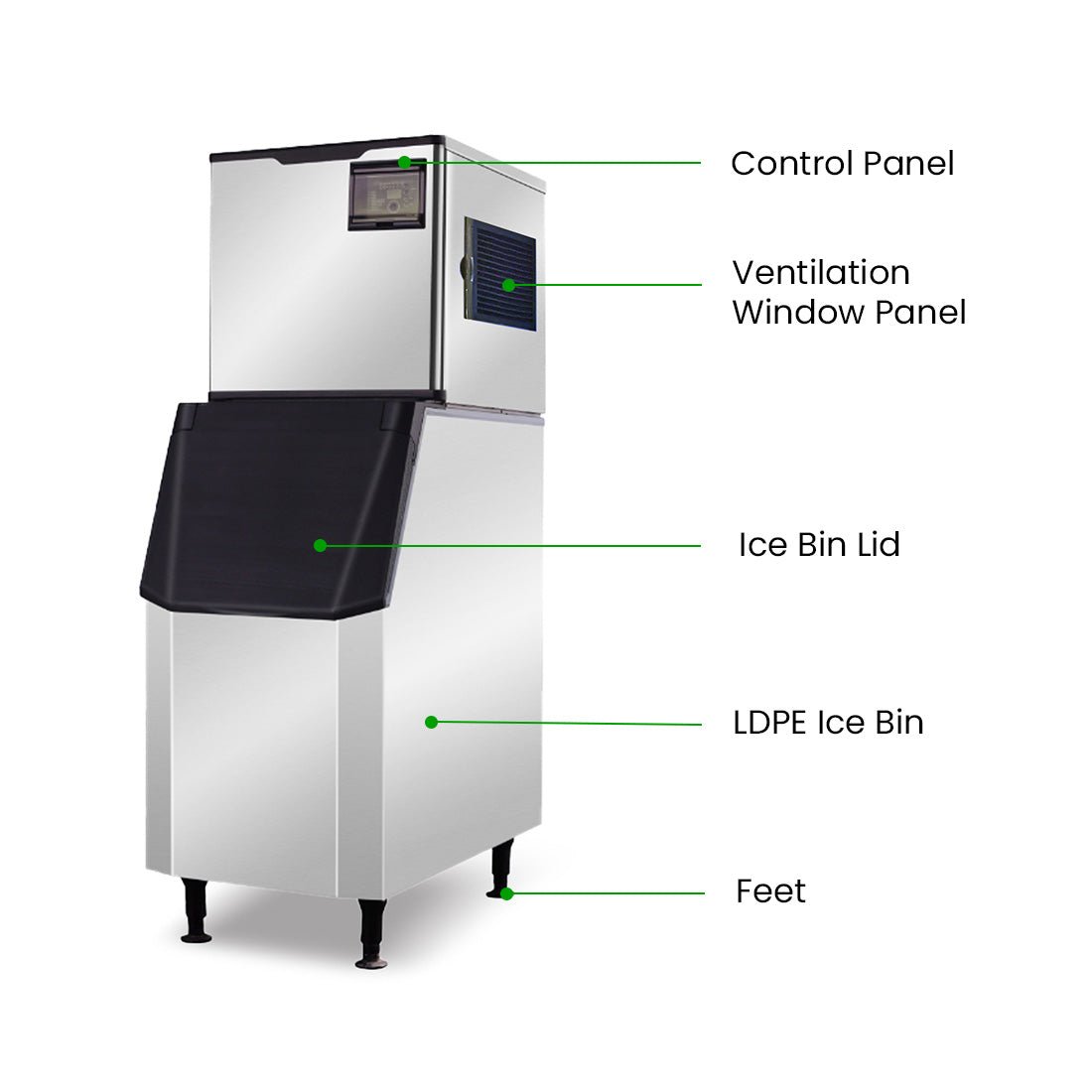 Blizzard Professional Ice Maker SN - 280C - Whisk Hospitality - SN-280C