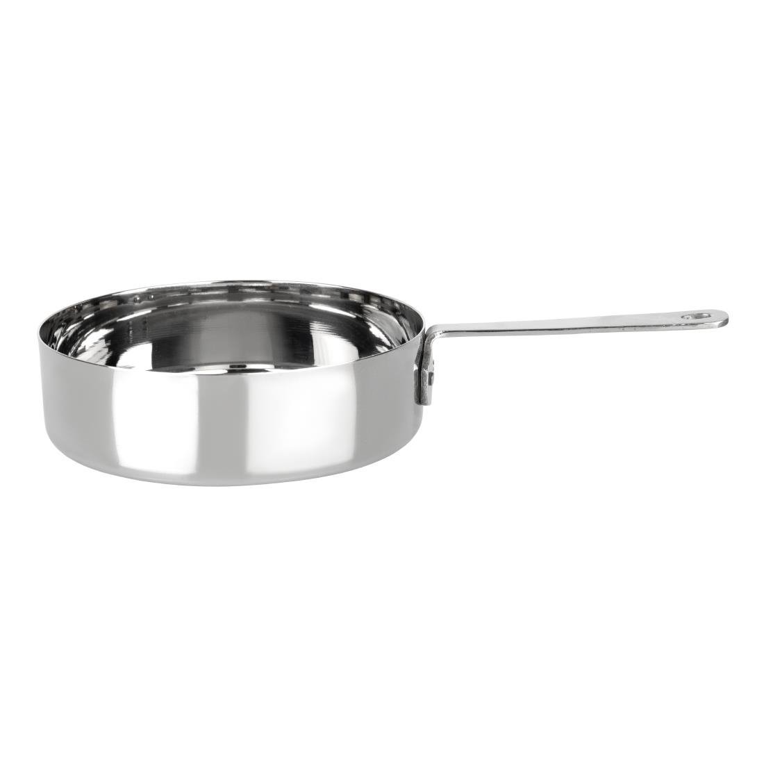 Olympia Table Presentation Mini Sauce Pan Stainless Steel - 125x35mm HY130 - Whisk Hospitality - HY130