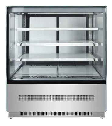 Atosa UPRIGHT SQUARE CAKE SHOWCASE 900 MM FRIDGE WDF097Z - Whisk Hospitality - WDF097Z