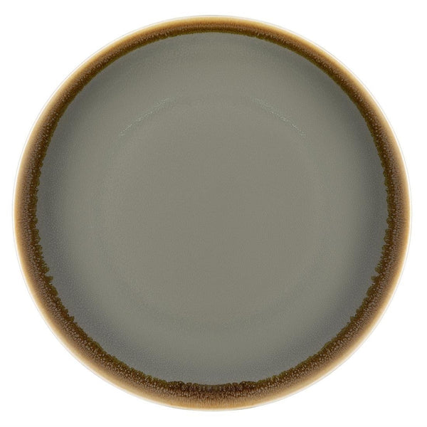 Olympia Kiln Smoke Coupe Plate 228mm 9" (Box 6) HC387 - Whisk Hospitality - HC387