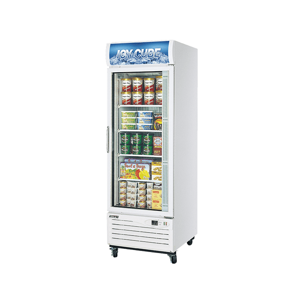 Turbo Air 1 Glass Door Upright Display Freezer 651L FRS-650F - Whisk Hospitality - FRS-650F