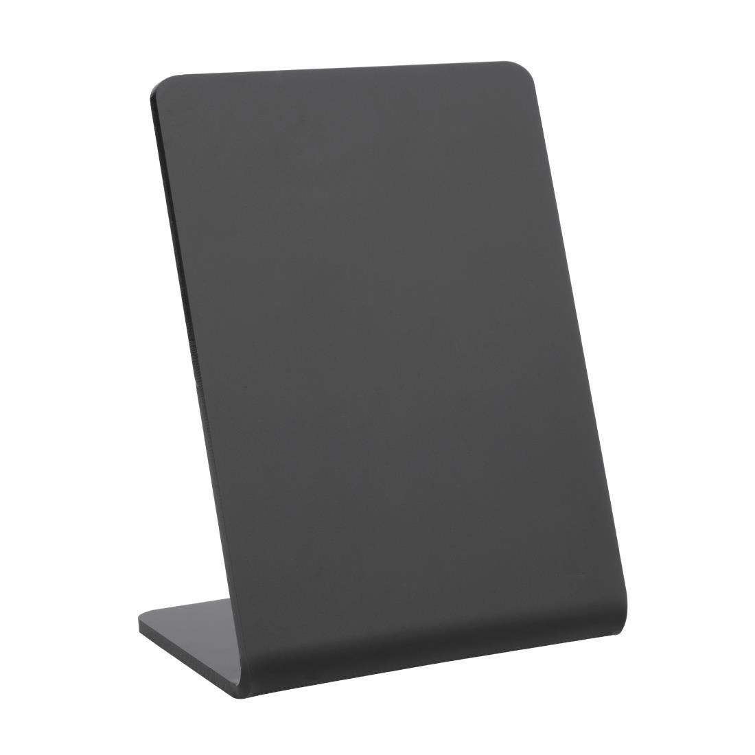 Olympia Acrylic Tableboard - 75x50mm (Box 4) FD954 - Whisk Hospitality - FD954