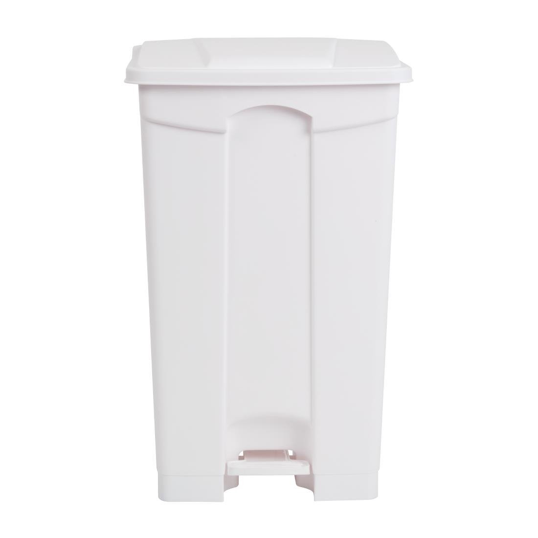 Jantex Kitchen Pedal Bin White - 87Ltr DC713 - Whisk Hospitality - DC713
