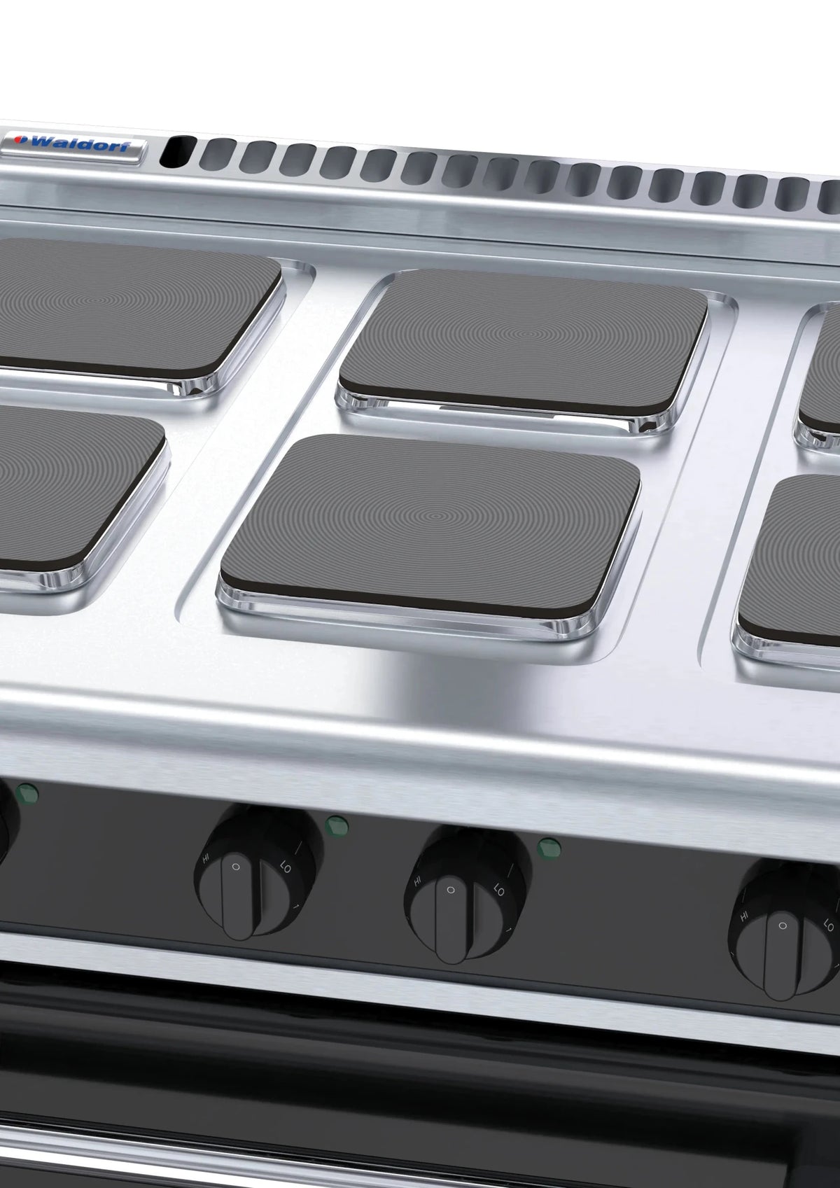 Waldorf Bold Rnlb8610Se 600Mm Electric Sealed Hobs Range Static Oven Low Back Version - Whisk Hospitality - RNLB8610SE