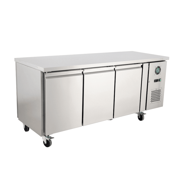Thermaster 580L 2x3 Solid Door Pass-Through Ventilated 400x600mm Pan Refrigerated Central Counter PA3100TNC - Whisk Hospitality - PA3100TNC