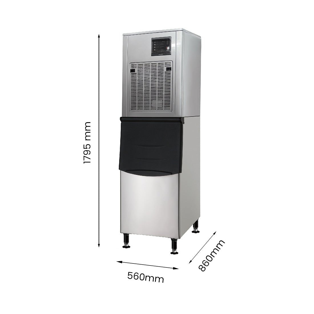 Blizzard Granular Ice Maker 250Kg - SN - 258F - Whisk Hospitality - SN-258F