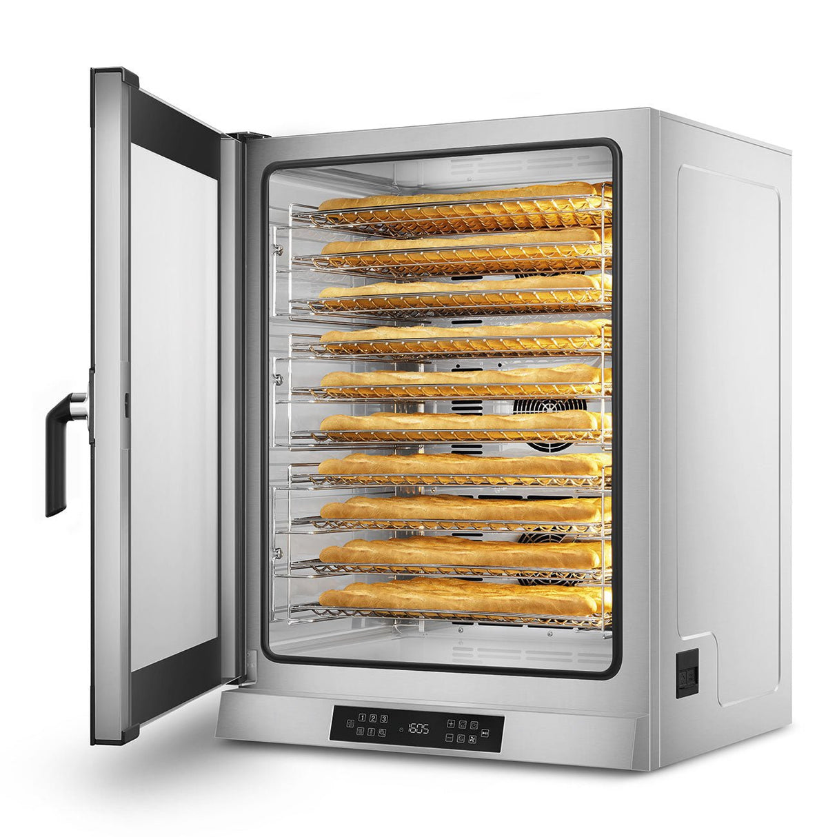 SMEG ALFA1035E1HDS Humidified convection oven - Three phase. Electronic controls - 10 tray - Whisk Hospitality - ALFA1035E1HDS