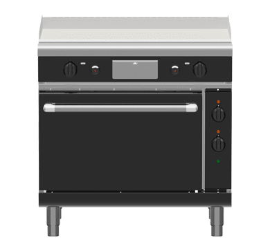 Waldorf Bold Gplb8910Ge 900Mm Gas Griddle Electric Static Oven Range Low Back Version - Whisk Hospitality - GPLB8910GE