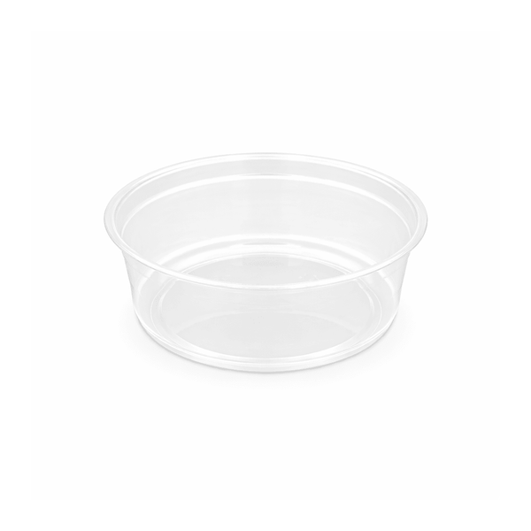 PakMax 117mm 8oz PET Deli Container DELI-117-8C - Whisk Hospitality - DELI-117-8C
