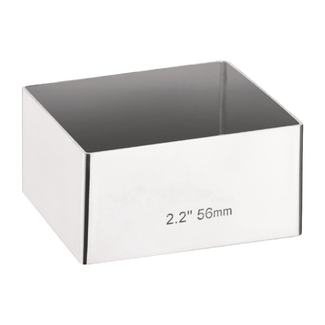 Mini Mould Square St/St E063 - Whisk Hospitality - E063