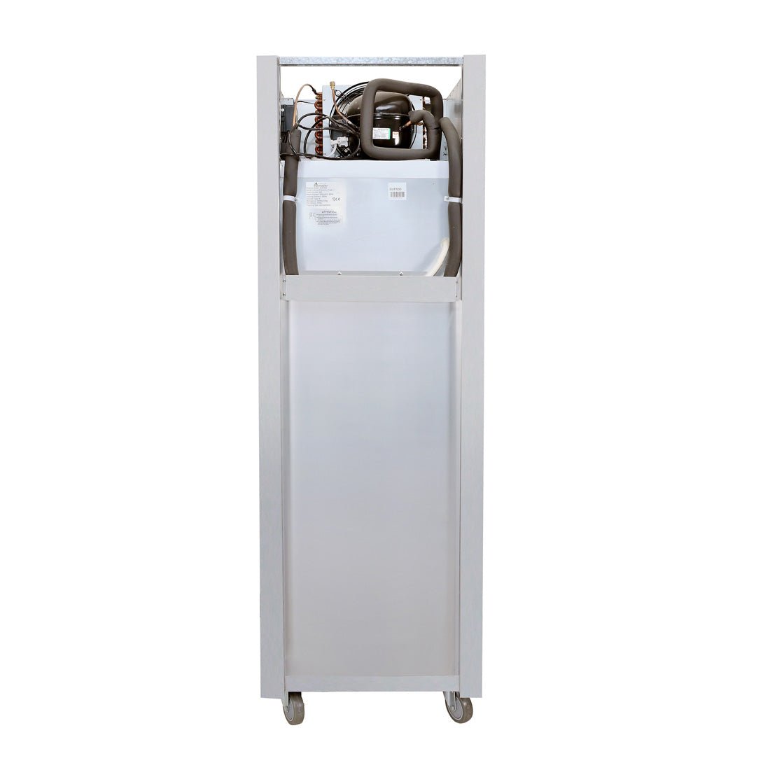 TROPICAL Thermaster 2 x Half door SS Fridge - SUC500 - Whisk Hospitality - SUC500