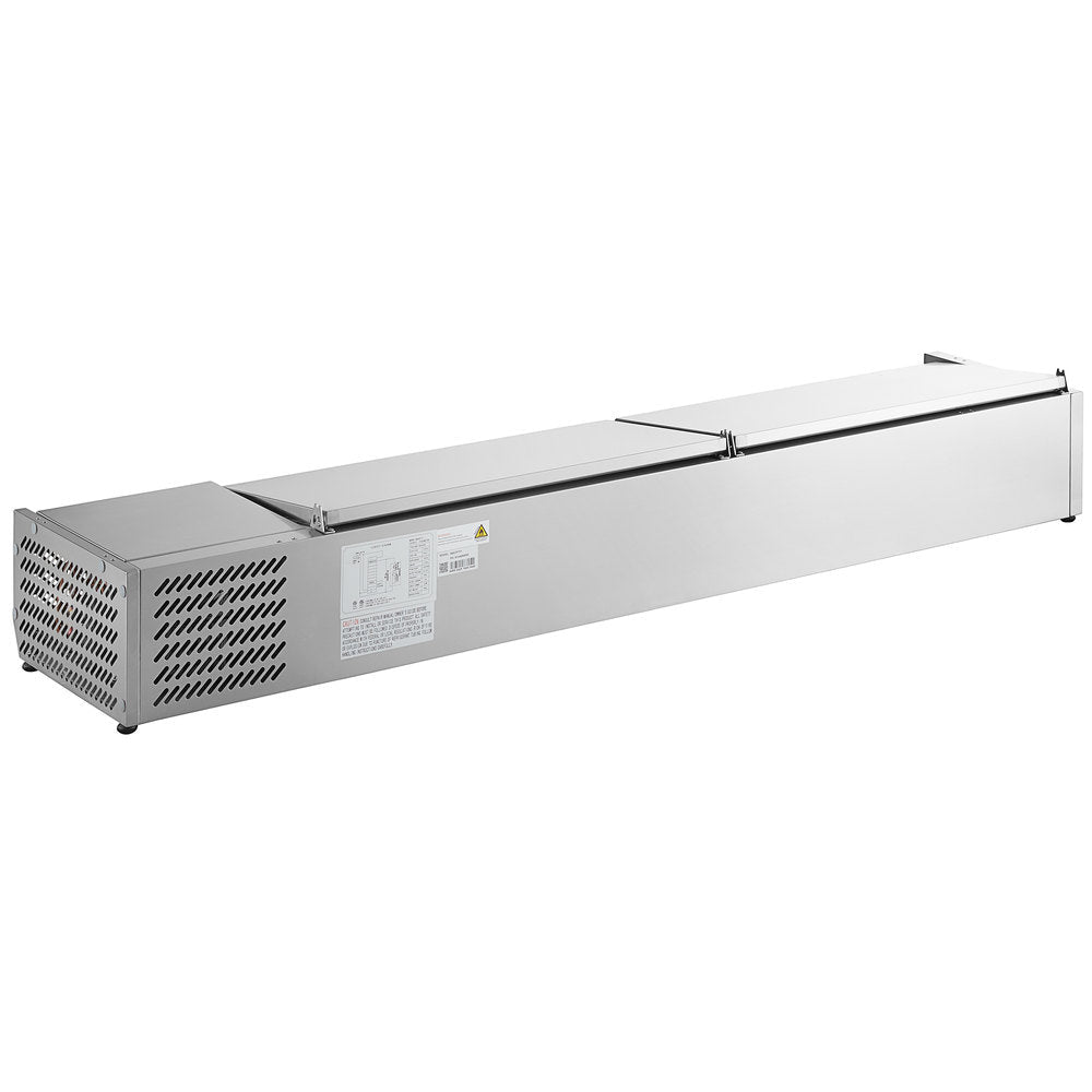 FED - X Salad Bench with Stainless Steel Lids - XVRX2000/380S - Whisk Hospitality - XVRX2000/380S