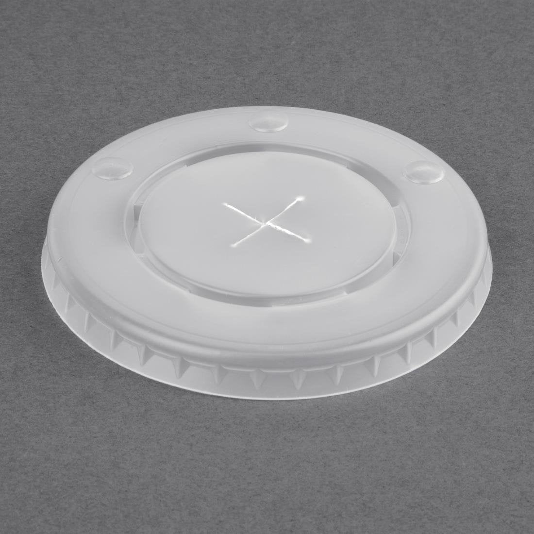 Fiesta Recyclable Lid - 80mm for Paper Cold Cup - 225ml (Pack 1000) FP783 - Whisk Hospitality - FP783