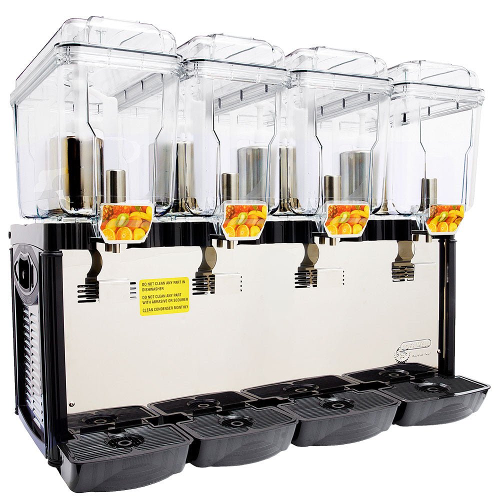 PaddleCof 448 Refrigerated Drink Dispenser - 4 x 12L Bowls - Whisk Hospitality - PaddleCof-448