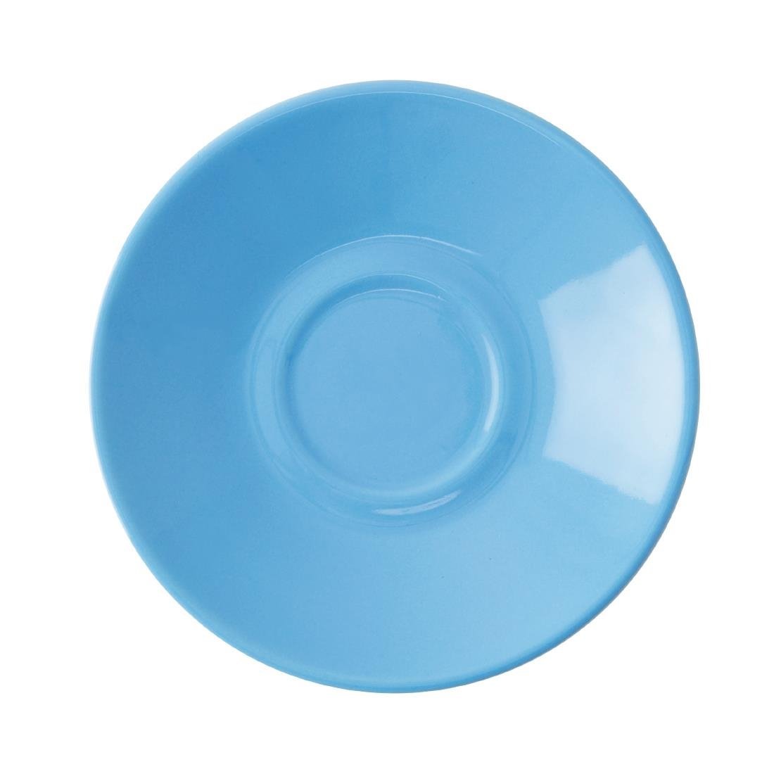 Olympia Cafe Espresso Saucer Blue (Box 12) HC406 - Whisk Hospitality - HC406